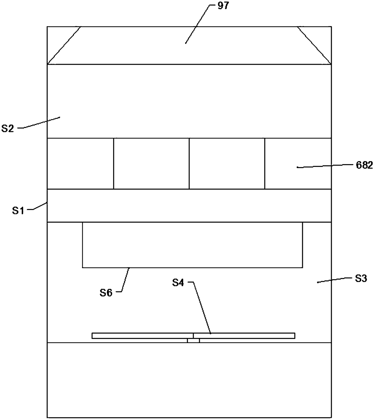 A cabinet type integrated kitchen apparatus