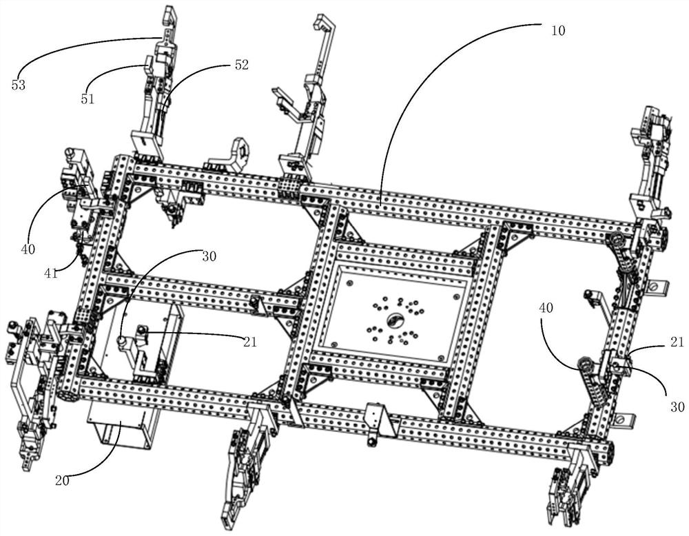 Car floor spreader and lifting system