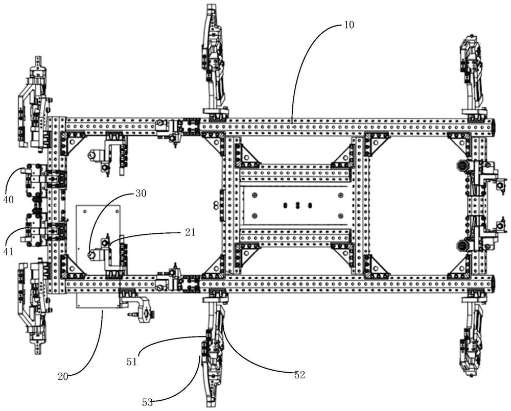 Car floor spreader and lifting system