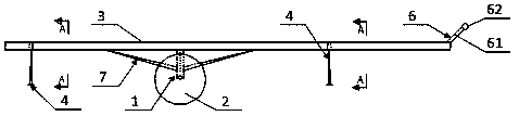 Transport cart for transferring components