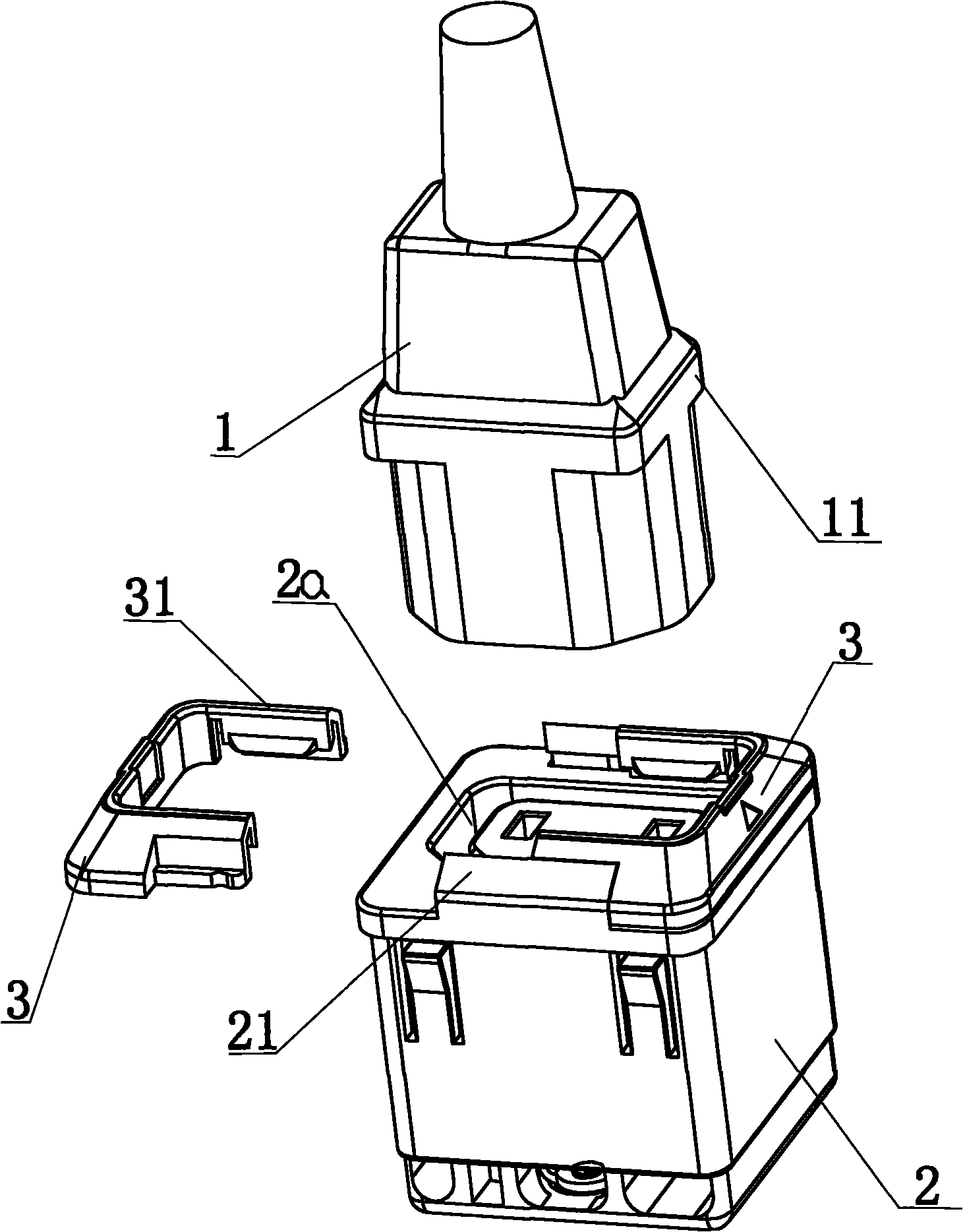 Anti-falling apparatus for socket