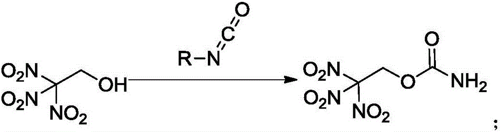 A kind of synthetic method of trinitroethyl carbamate