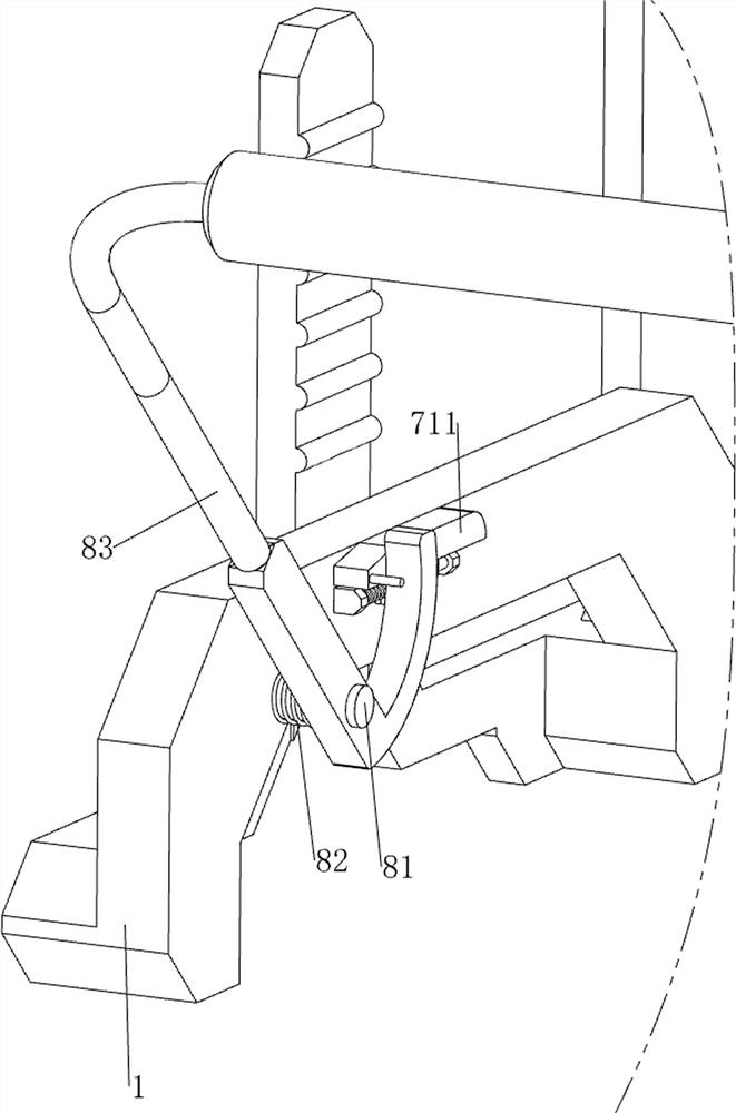 Municipal drain board pouring equipment