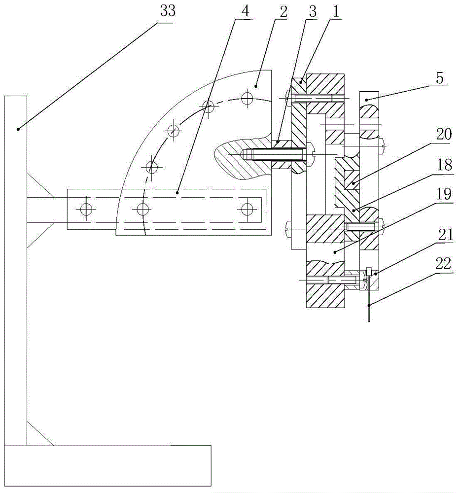 An electrostatic atomization cooling capacity evaluation device with adjustable nozzle space angle