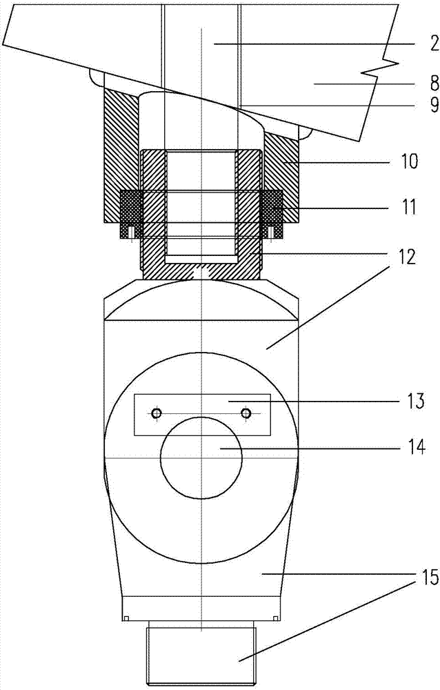 A three-section hinged arch bridge suspender system with rigid tie rods and flexible cables