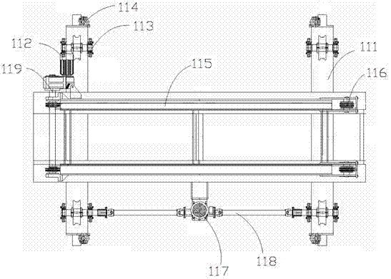 Block precuring conveying system based on PLC and conveying method thereof