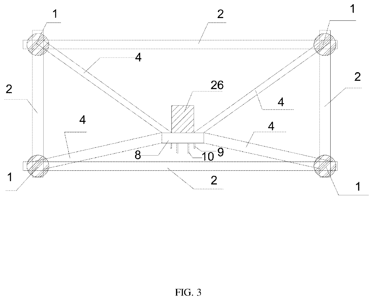 Device for centrifuge testing of driven pile in different installation and pull-out modes and operation method therefor