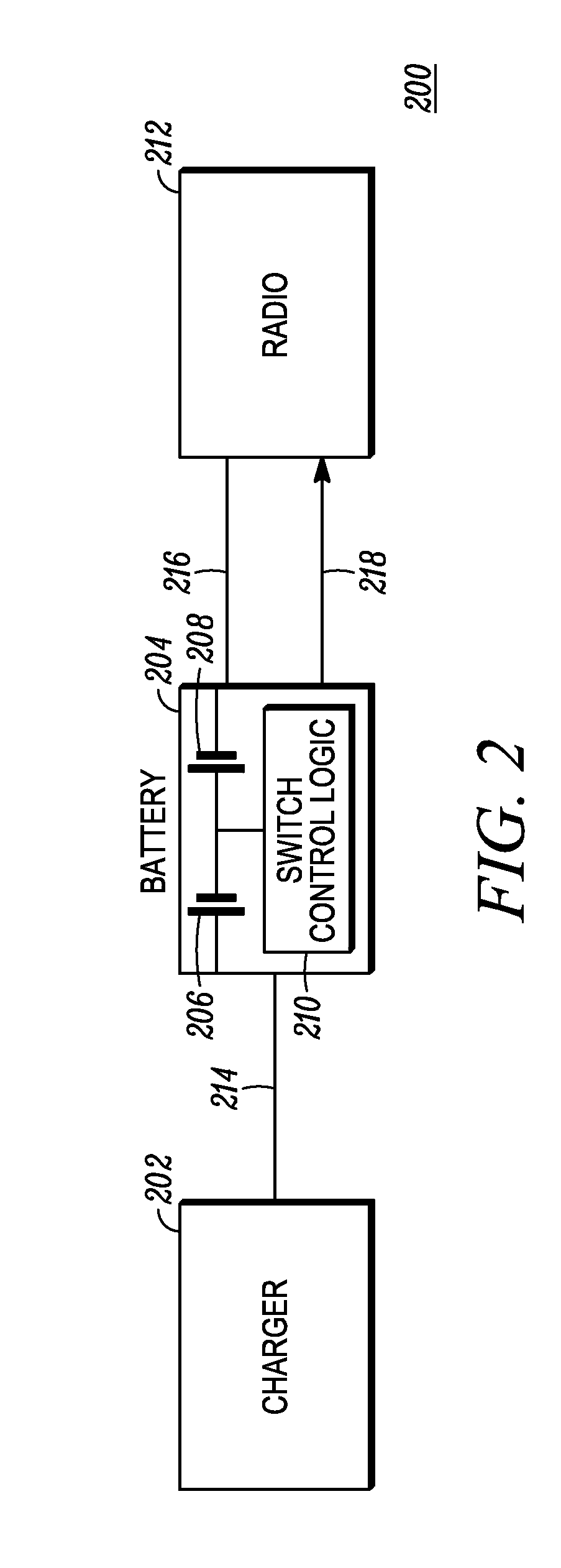 Method and apparatus for adapting a battery voltage