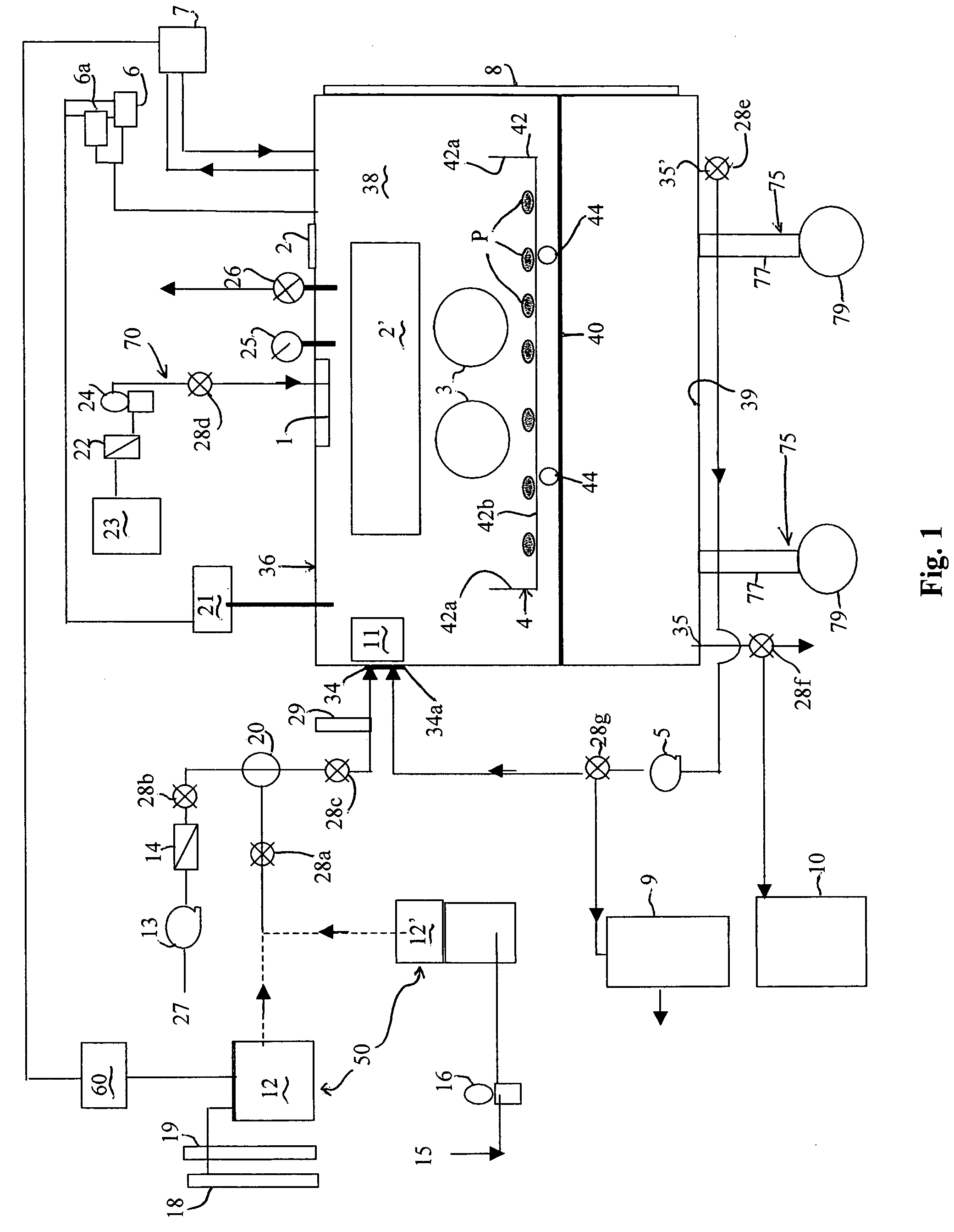 Apparatus and method for reducing microorganisms on produce using chlorine dioxide gas