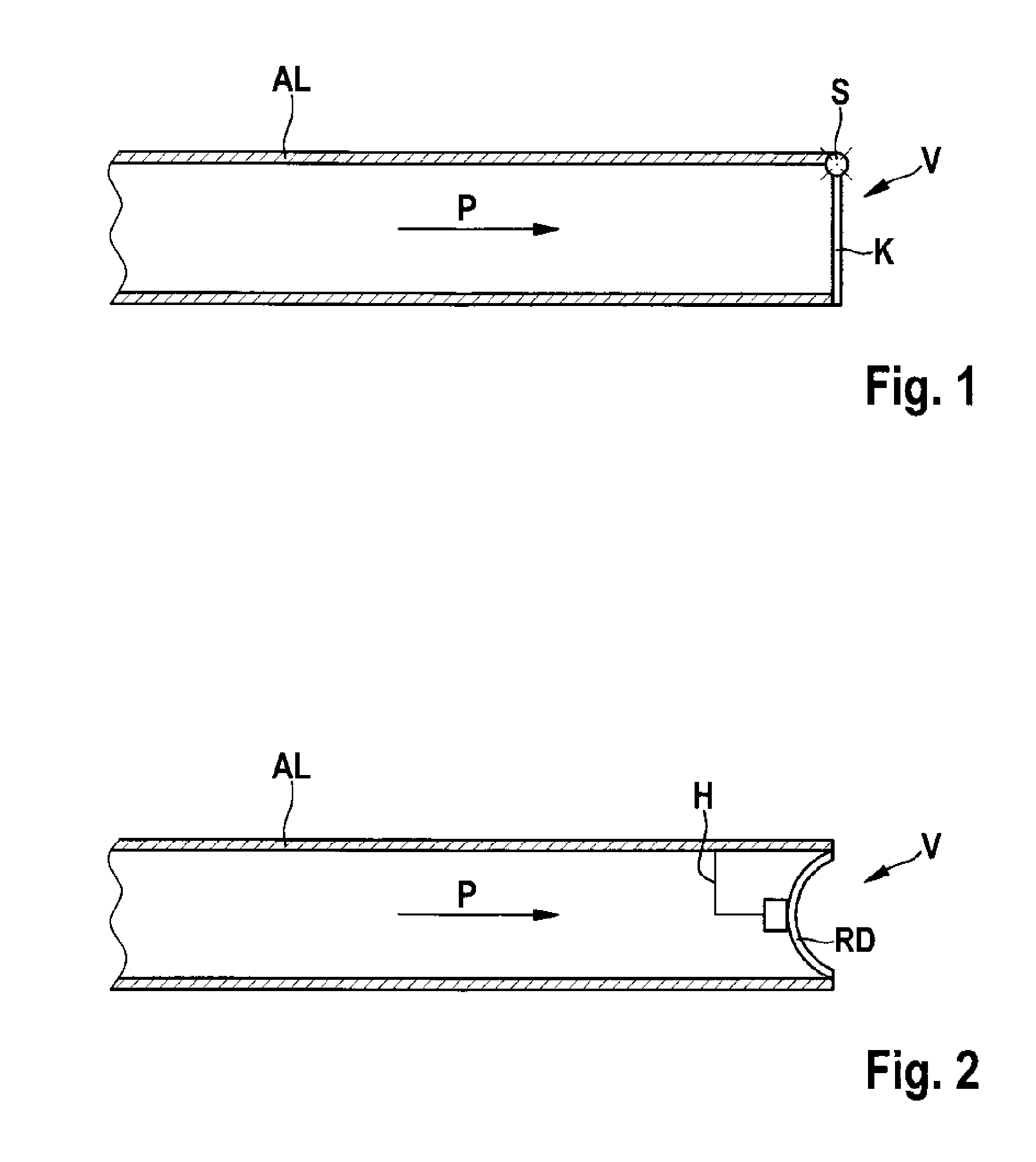 Apparatus and method for increasing the safety during the use of battery systems