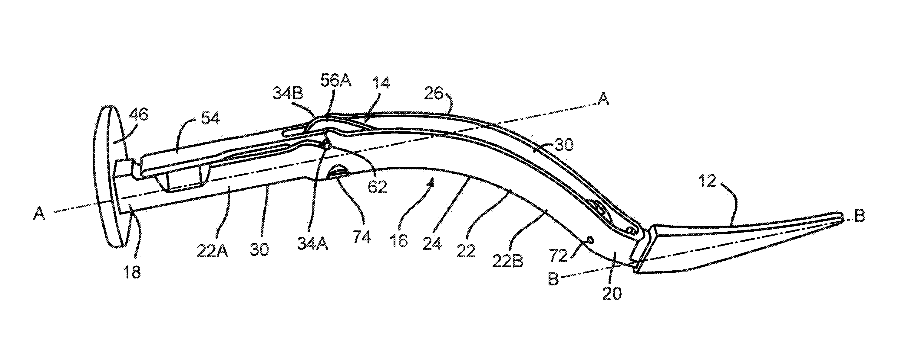 Double Offset Surgical Tool Handle Assembly Having A Locking Linkage Aligned Along Two Different Planes
