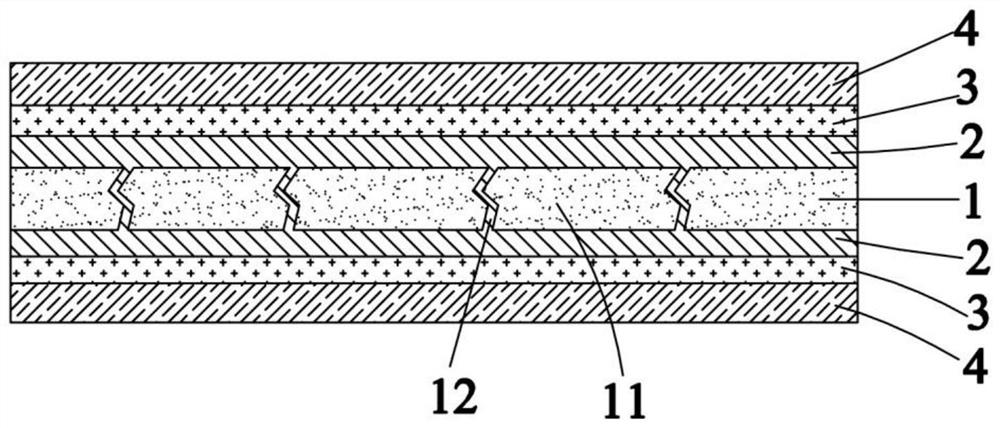 A wireless charging heat dissipation magnetic conductive film and its preparation method