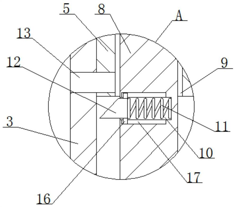 An automatic casting device with anti-overflow function