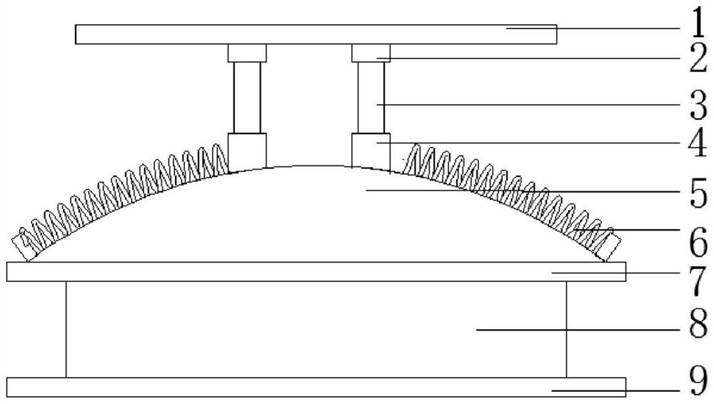 A three-dimensional seismic isolation bearing with sliding surface