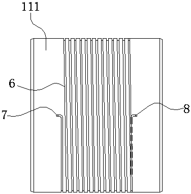 Method of forming liquid cavities by additionally arranging four-pedal intermediate spacer bush and cavity structures