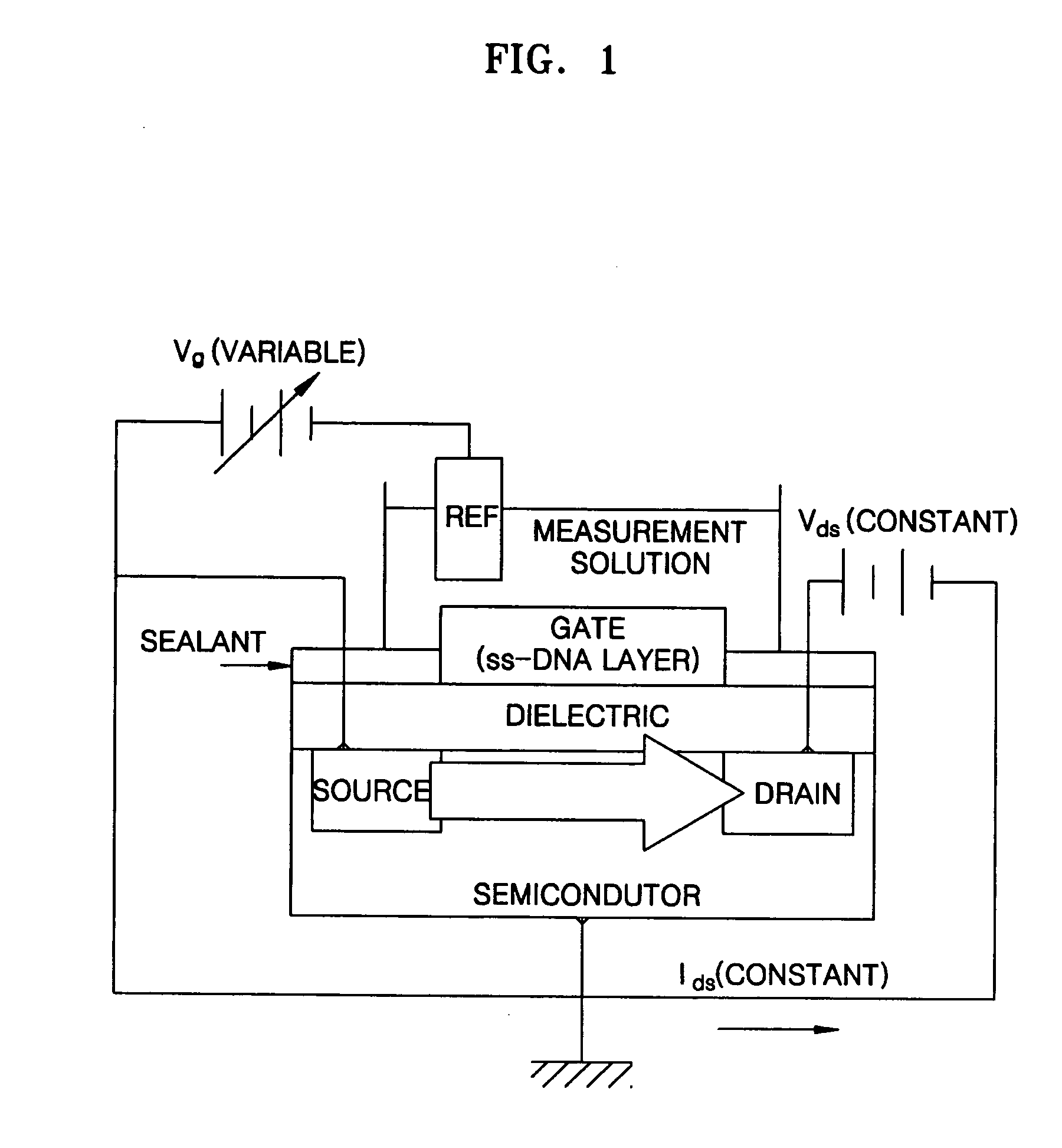 FET-type biosensor with surface modification