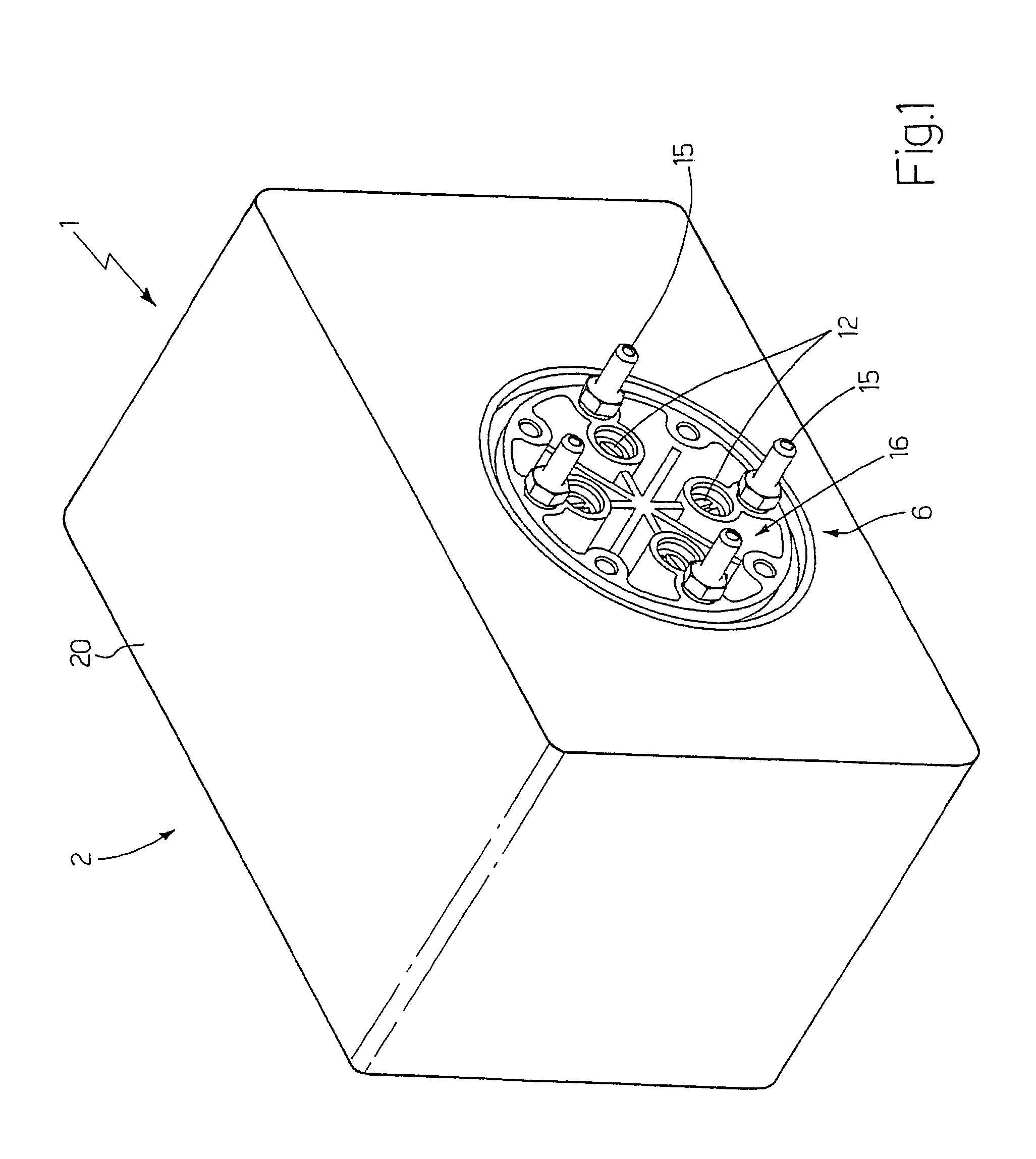Air supply unit for an internal combustion engine