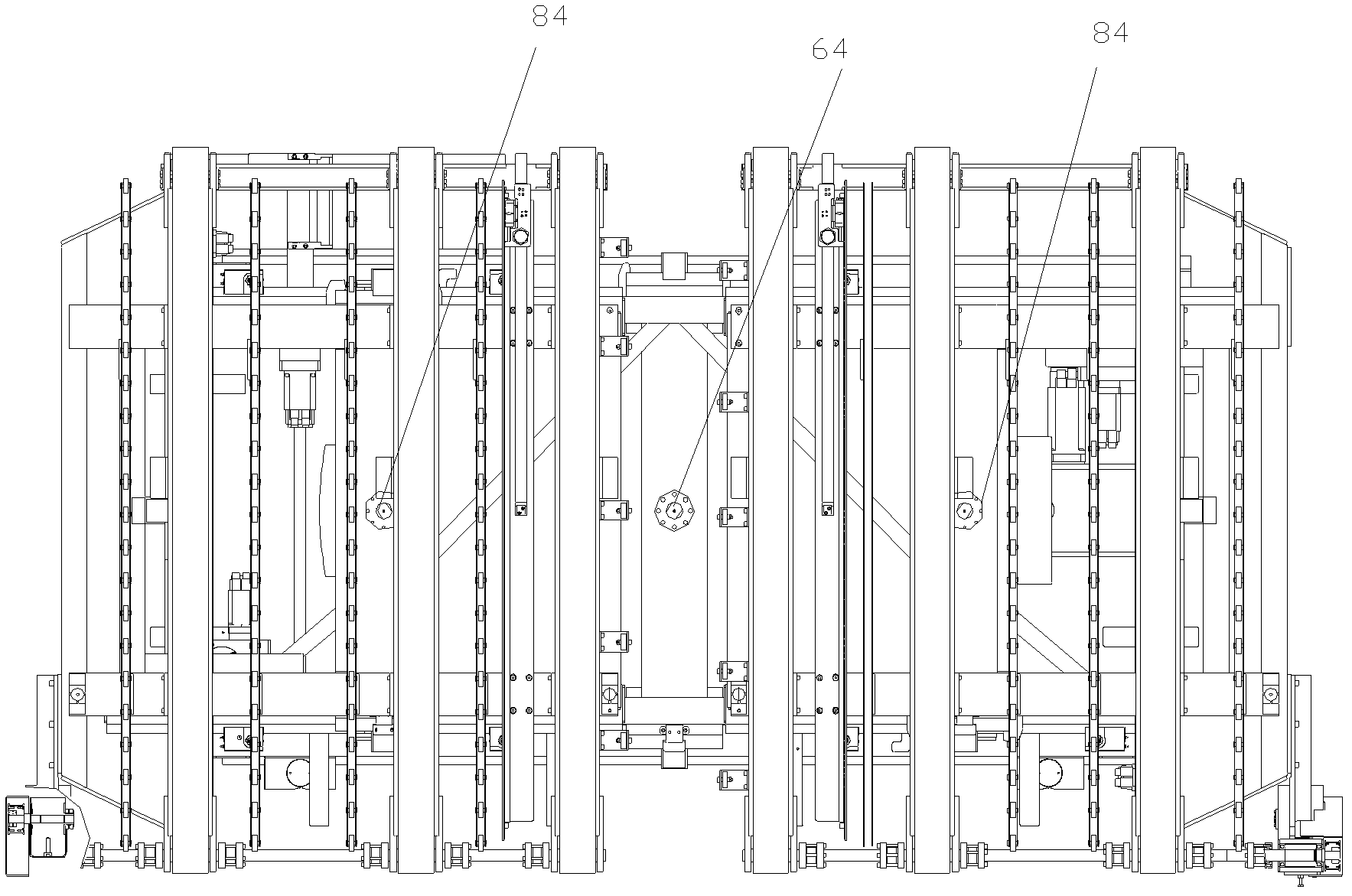 Stamping automatic plate alignment table