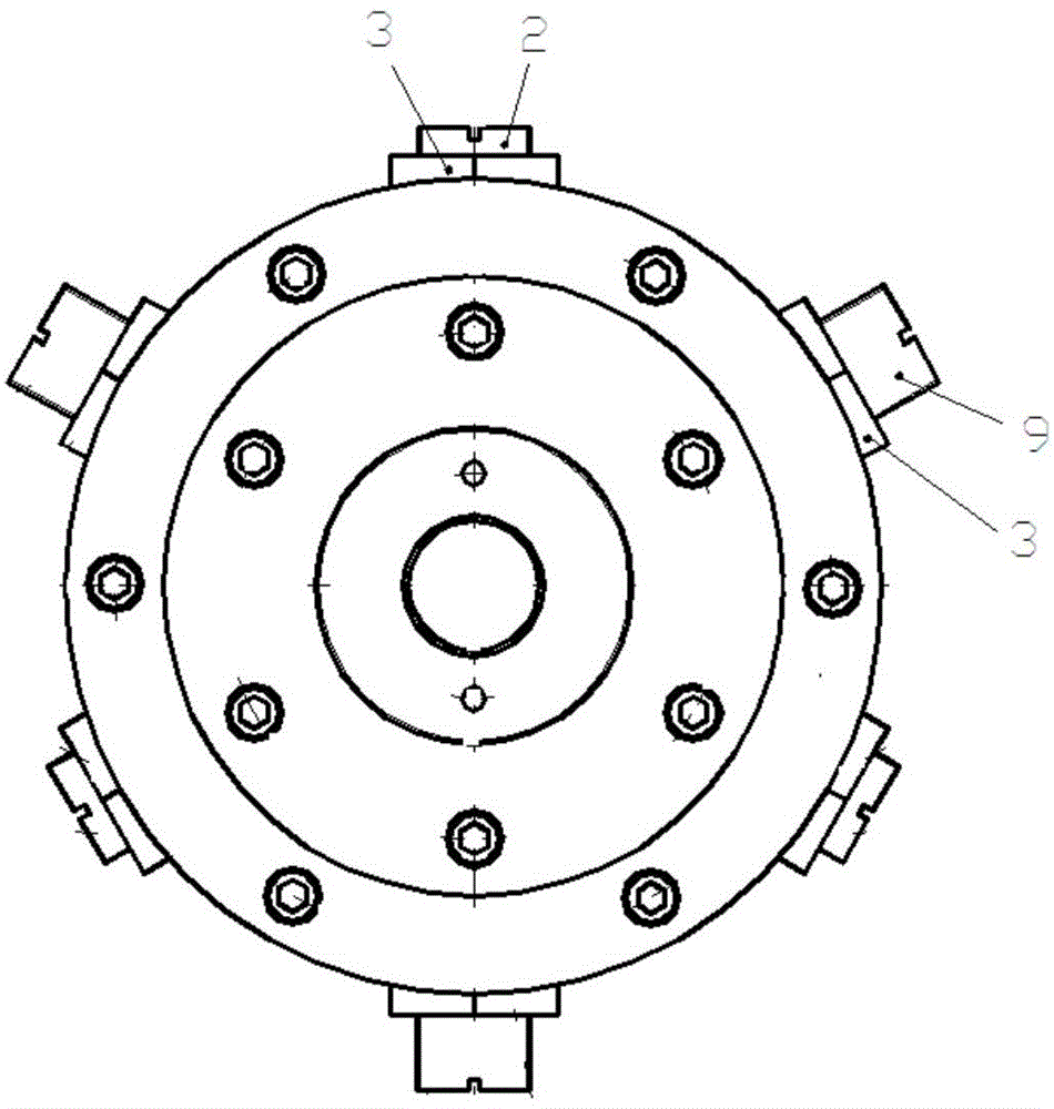 Motor spindle vibration active control apparatus