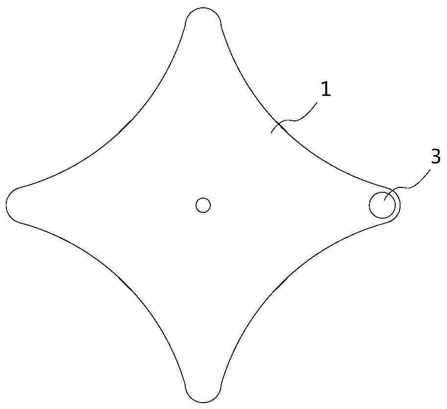 Manual grinding and polishing microsection auxiliary set and auxiliary tool