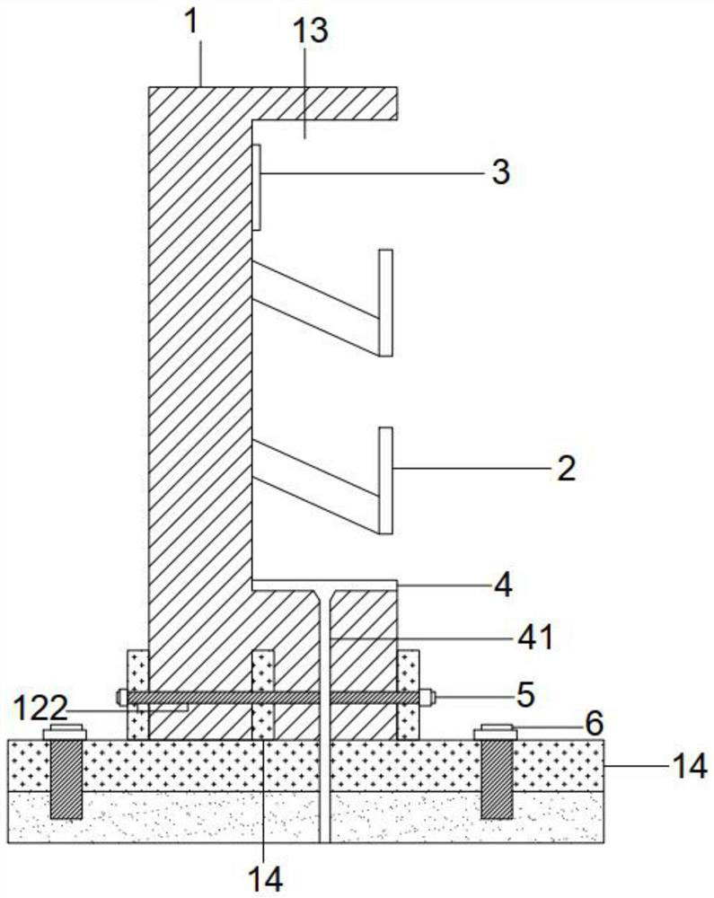 Fabricated multifunctional shower partition wall