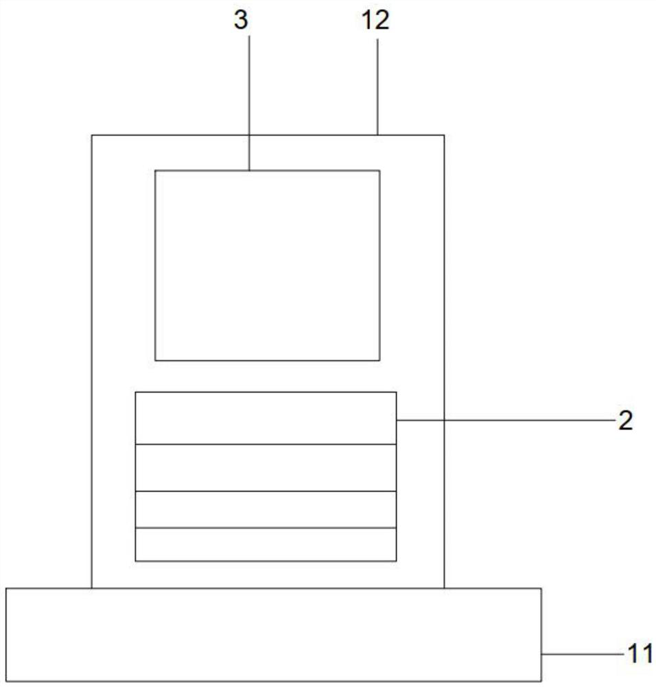 Fabricated multifunctional shower partition wall