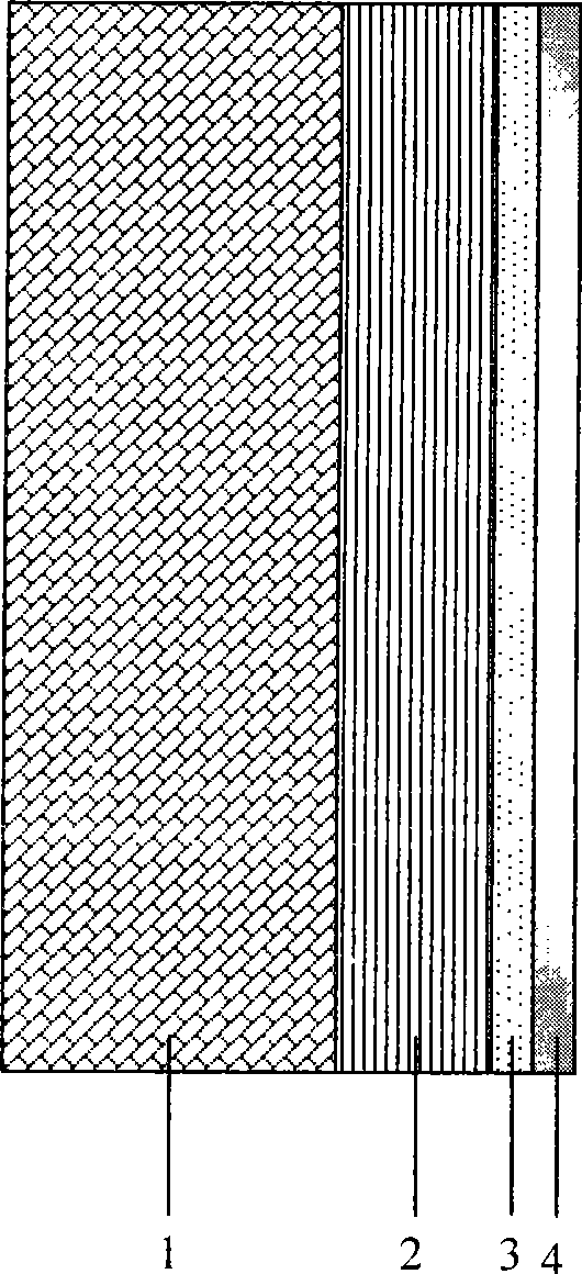 Fire-proof type exterior wall composite thermal insulation decorative board and manufacture method thereof