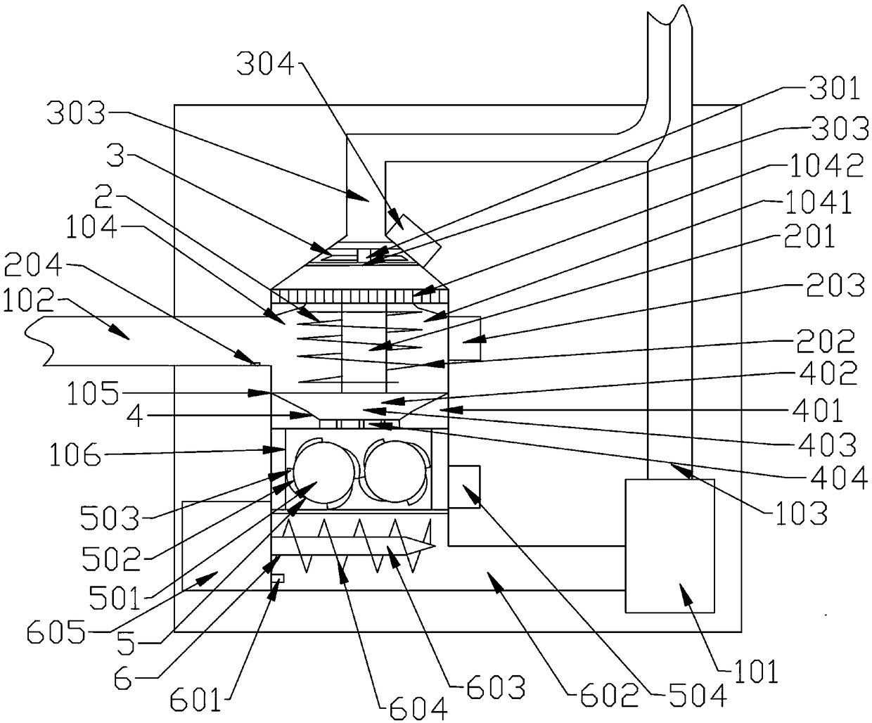 Sewage riser