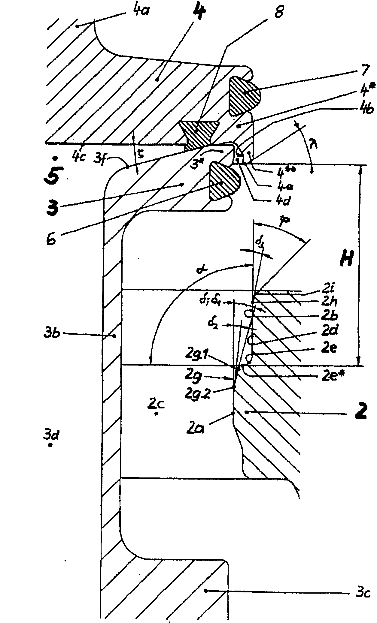 Double seat valve