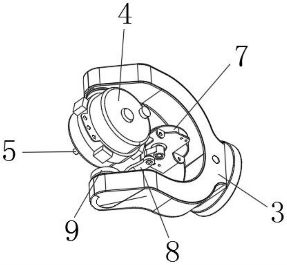 Wall-mounted fan with good supporting performance