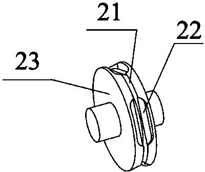 Automatic anchor chain transom welding device