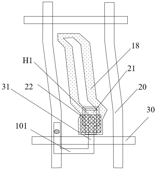 Array substrate, liquid crystal display panel and display device