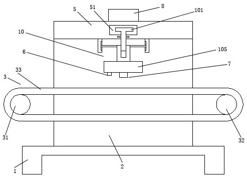 Range-adjustable sealing ring detection mechanism
