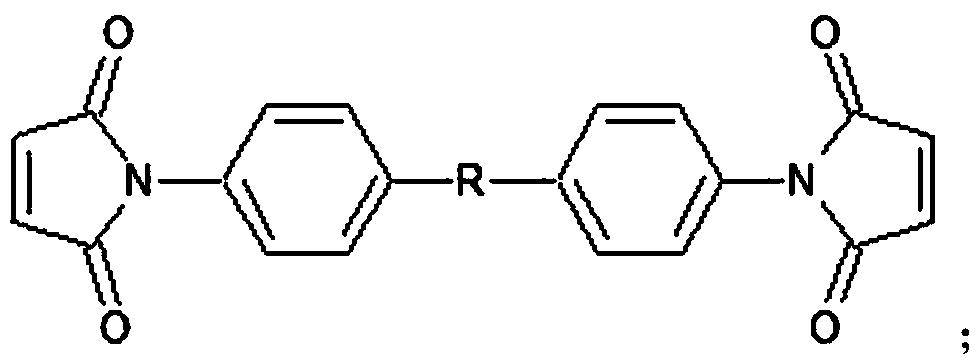 A kind of modified bismaleimide resin suitable for resin transfer molding process and preparation method thereof