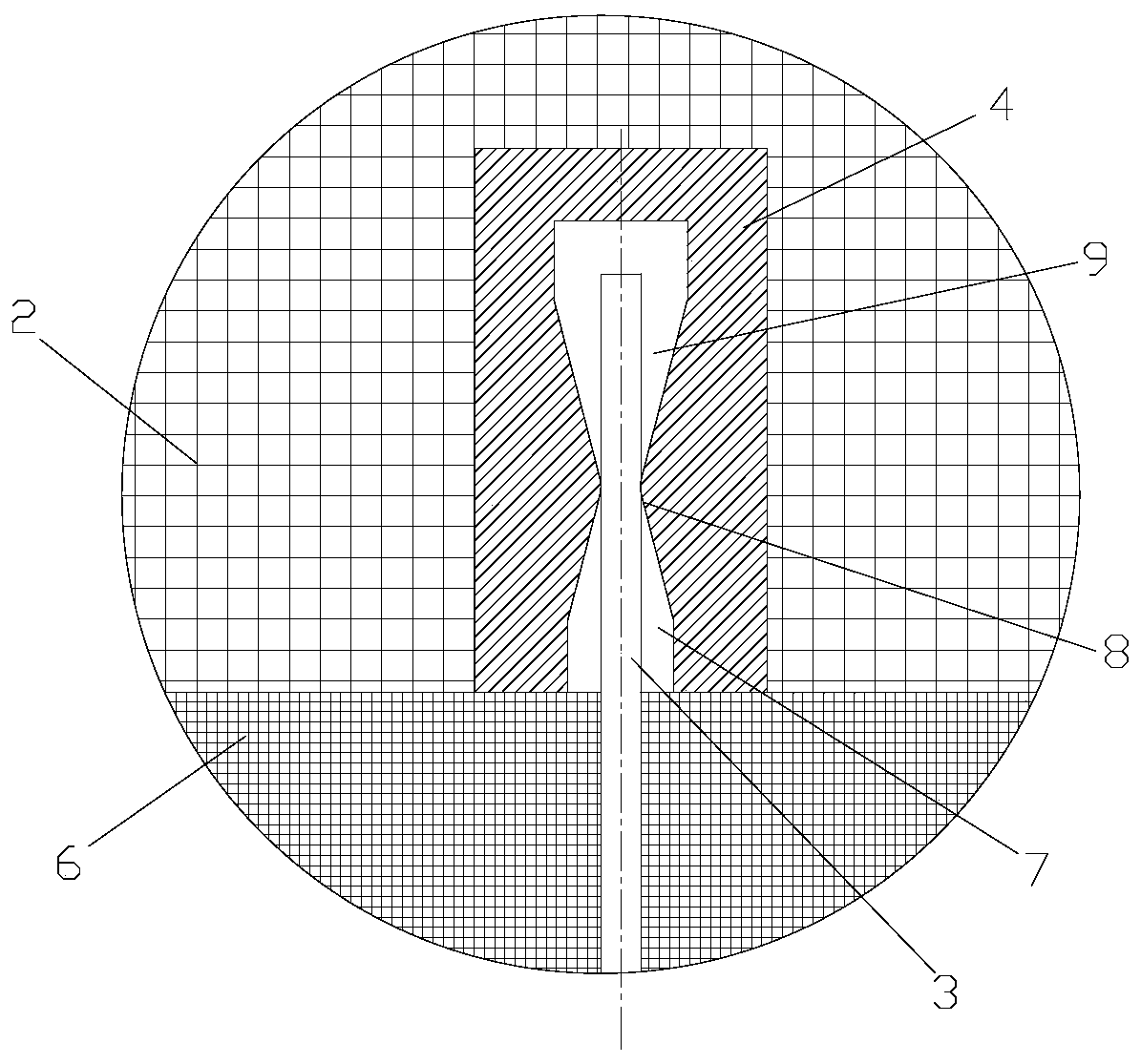 Magnetic suspension bearing lead structure and forming method thereof, magnetic suspension bearing and motor