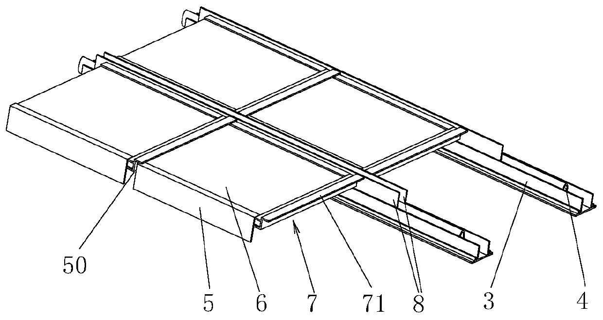 Multifunctional solar cell roof structure