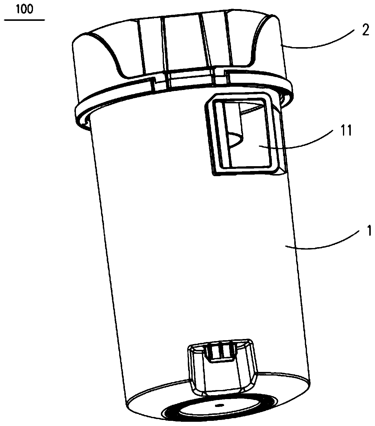 Cyclone separation device