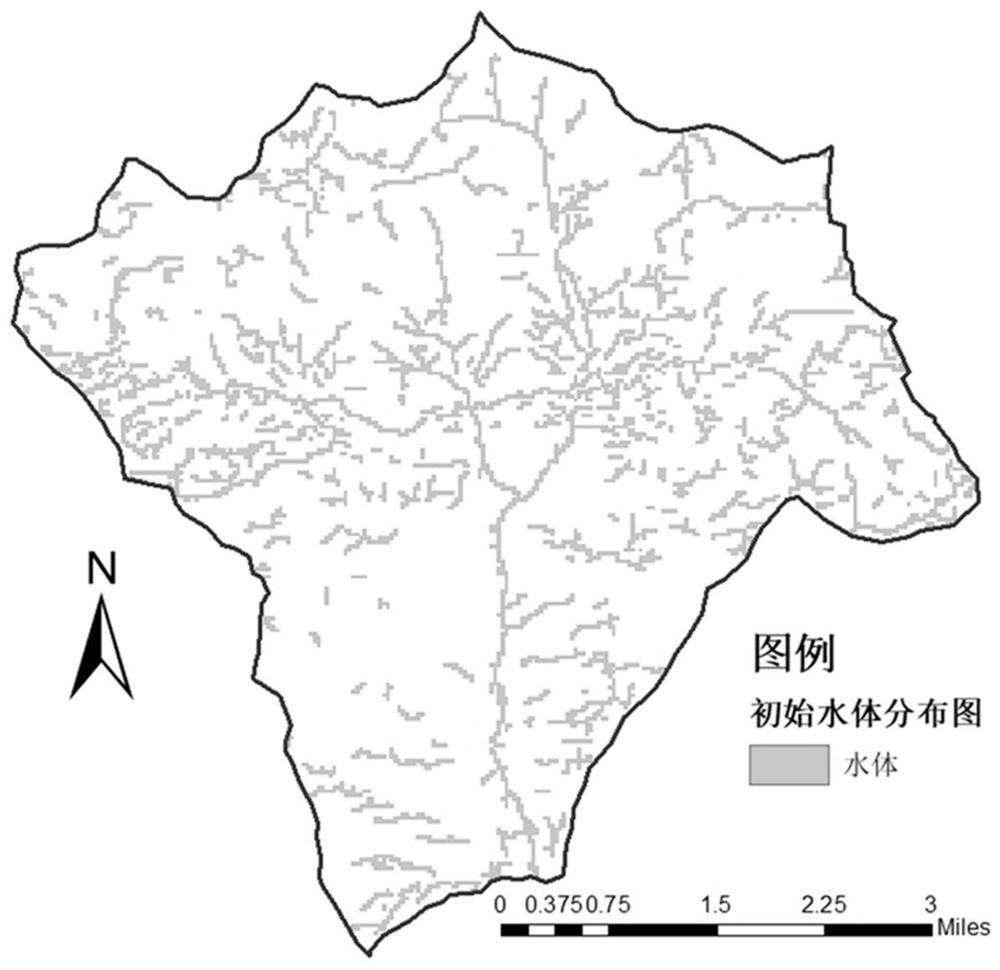 A Basin Water Extraction Method Combining Spectral Characteristics and Confluence Accumulation