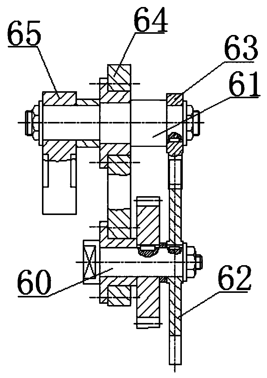 Escapement transmission type high building escape device