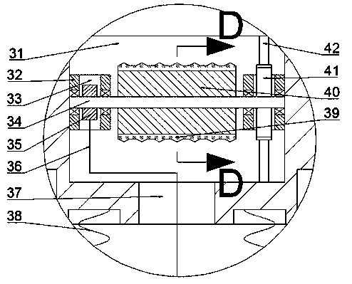 Suspension type microbial film culture device