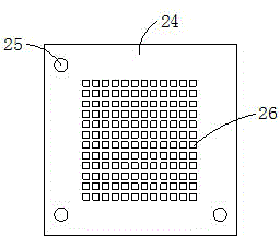 Machine vision based LED detection device and detection method thereof