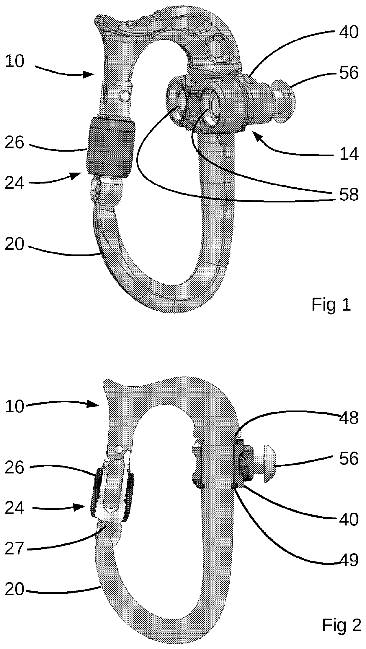 Device for carrying articles of equipment