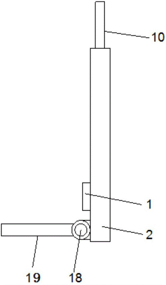 Teaching display board of three-position four-way reversing valve
