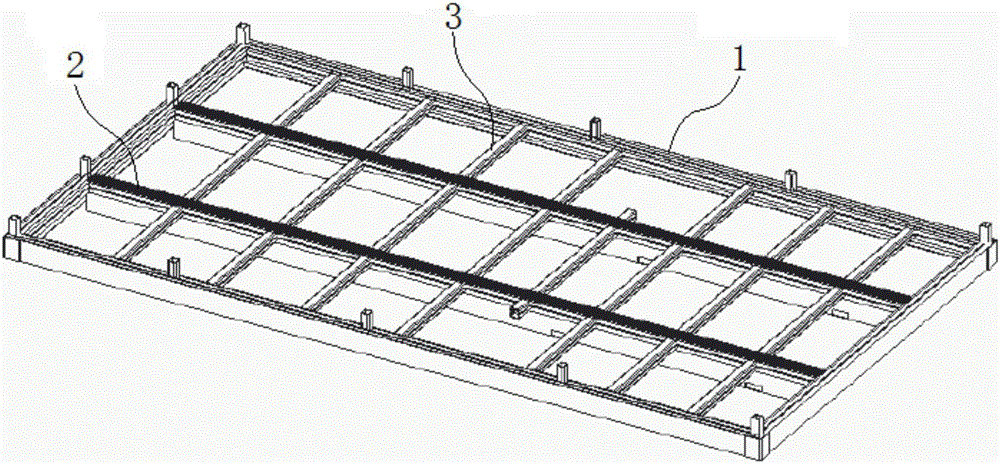 Chassis of full-aluminum carriage