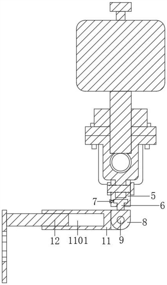 Installation component used for air conditioning solenoid valve of household appliance