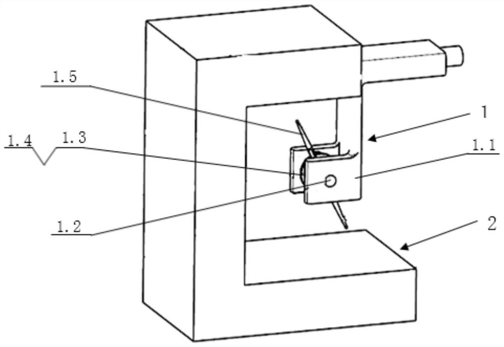 Adjustable groove depth measuring device and measuring method