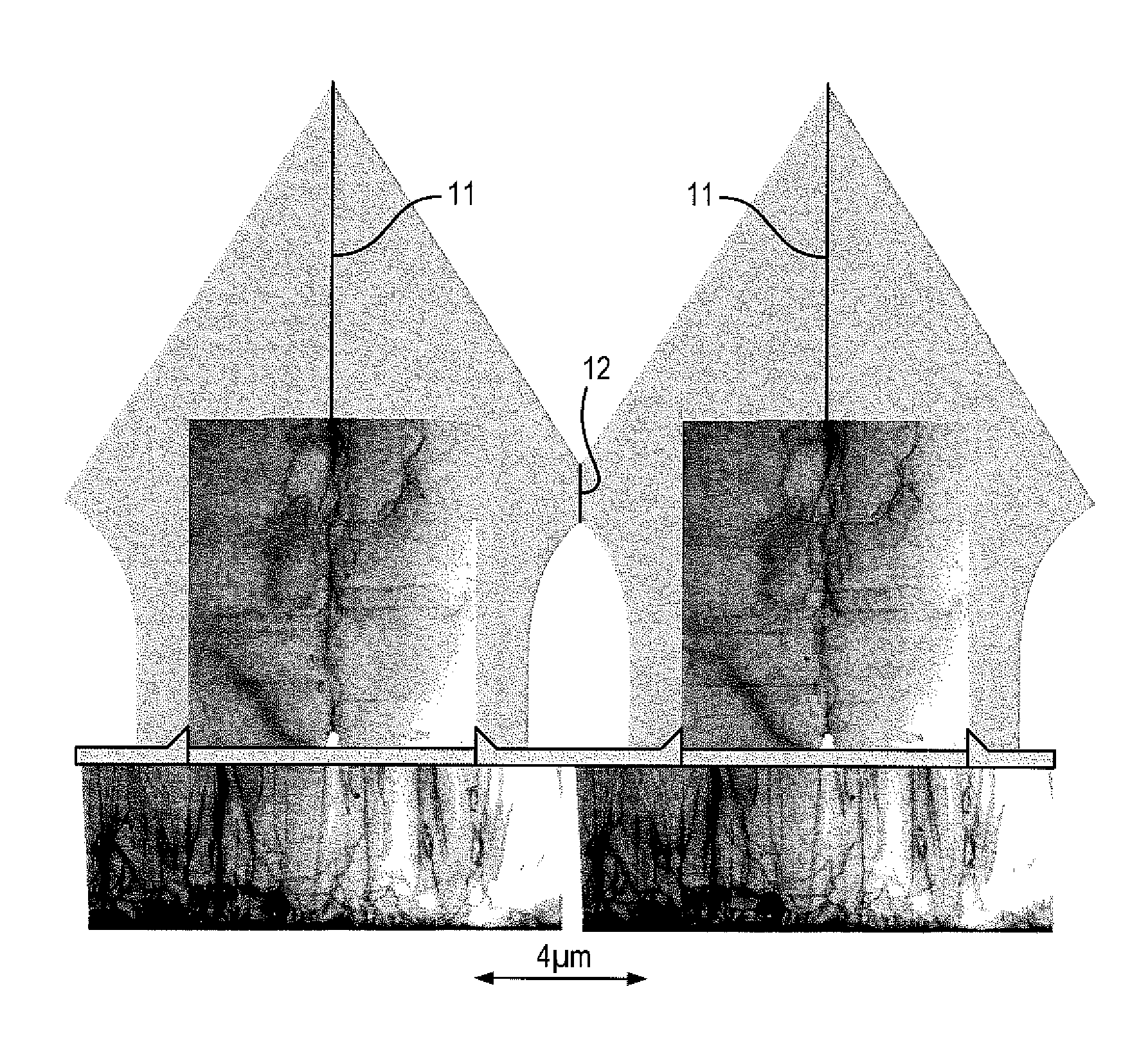 Manufacturing of low defect density free-standing gallium nitride substrates and devices fabricated thereof