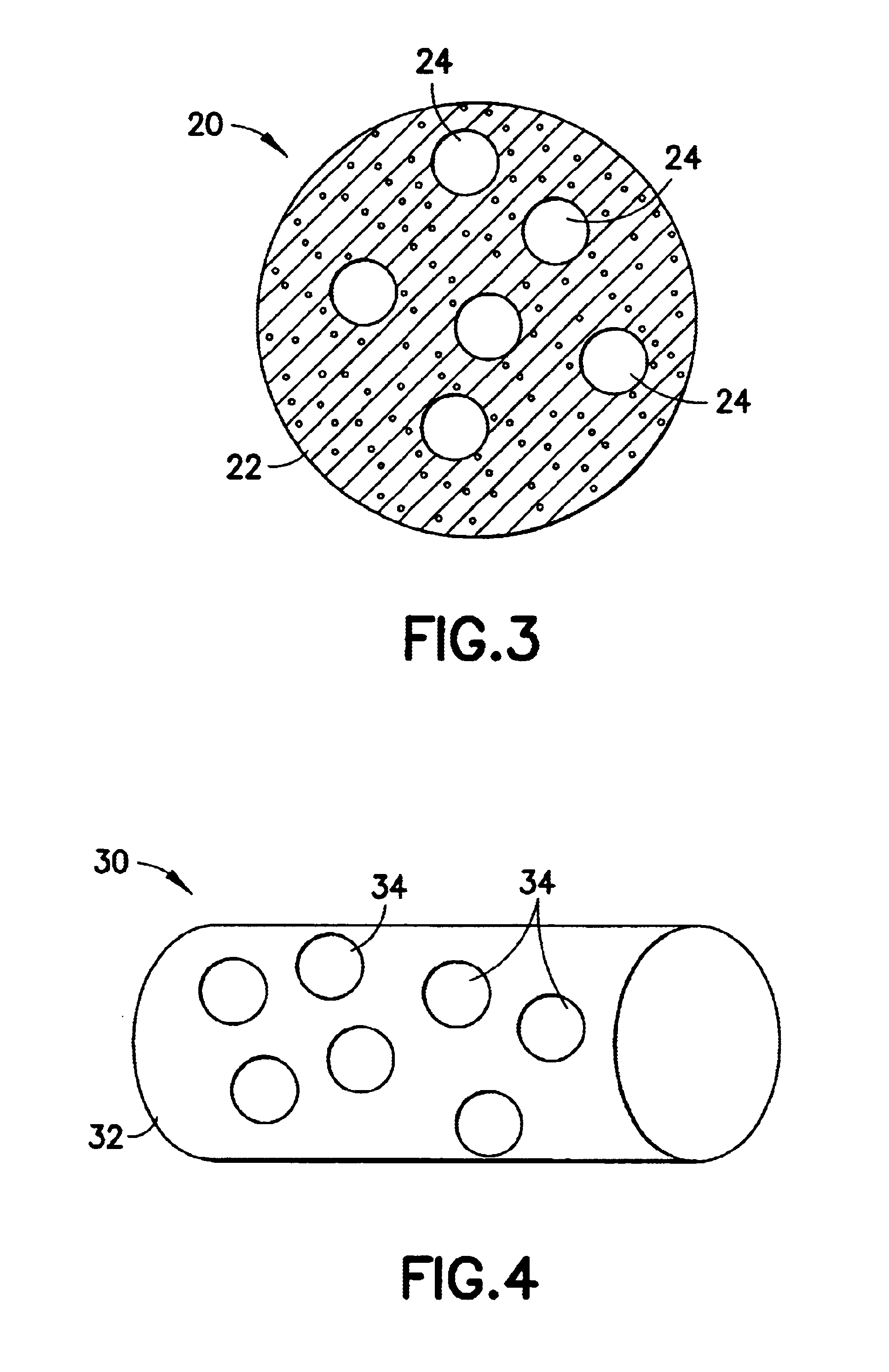 Channelized sorbent media, and methods of making same
