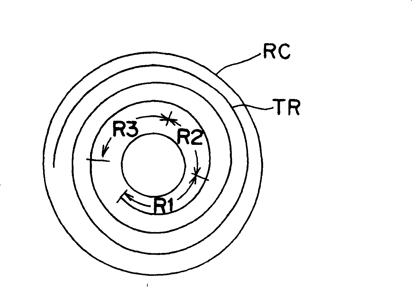 Method for recording data on optical record carrier