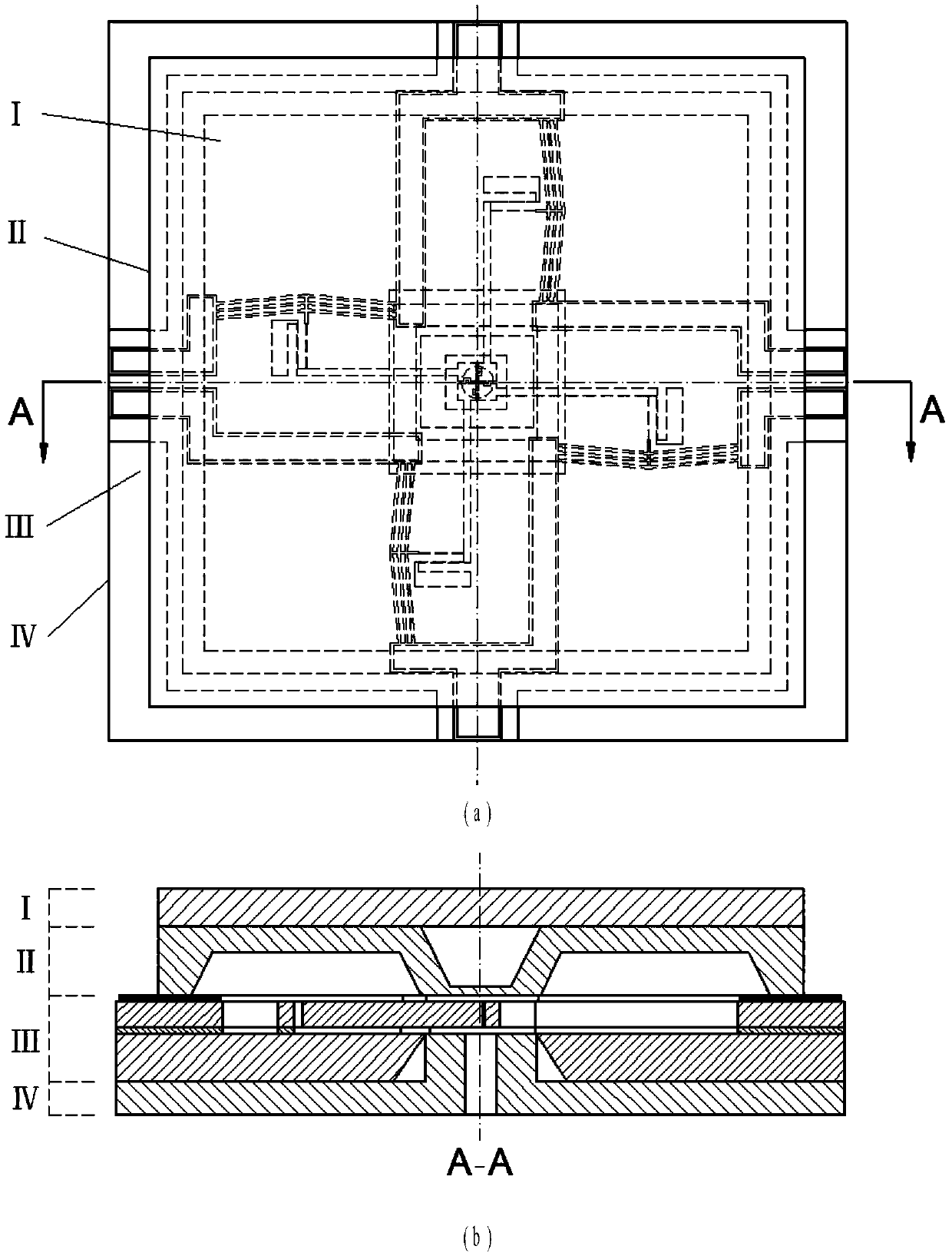 Partition-type micro-electromechanical system (MEMS) fuze